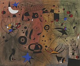 Joan Miro - Aus Constellations, 66416-4, Van Ham Kunstauktionen