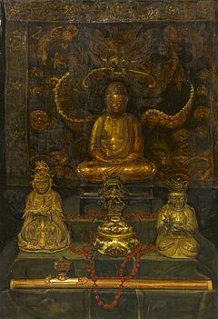 Klaus Clausmeyer - Buddhistischer Altar, 58289-1, Van Ham Kunstauktionen
