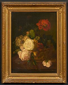 Deutsche Schule - Rosen im Korb, 73145-3, Van Ham Kunstauktionen