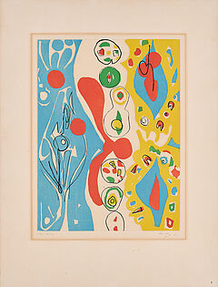 Ernst Wilhelm Nay - Spiele des Menschen Aus Ueber den Menschen, 73055-3, Van Ham Kunstauktionen