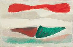 Georg Meistermann - Rot ueber Gruen und Rot Rote Schwinge, 80824-13, Van Ham Kunstauktionen