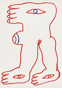 Horst Antes - Auktion 404 Los 524, 61490-6, Van Ham Kunstauktionen