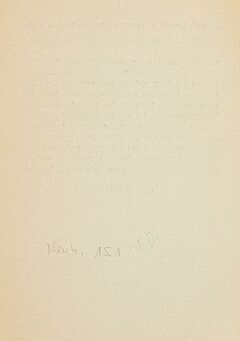 Joseph Beuys - Signatur fuer den Neubeginn, 58062-178, Van Ham Kunstauktionen