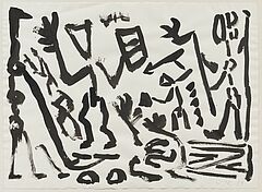 AR Penck - Ohne Titel, 81077-2, Van Ham Kunstauktionen