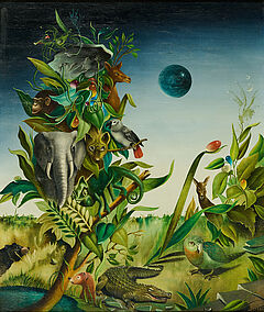 Georges Spiro - Surrealistische Landschaft mit Tieren, 81233-3, Van Ham Kunstauktionen