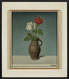 Joseph Mangold - Zwei Rosen in einem Tonkrug, 73261-1, Van Ham Kunstauktionen