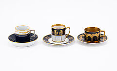 Konvolut von 24 kleinen Mokkatassen und 23 Untertassen, 76821-127, Van Ham Kunstauktionen