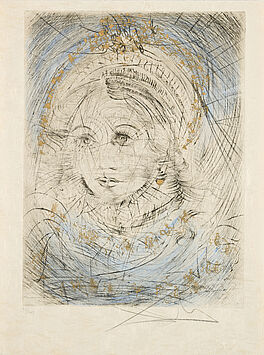 Salvador Dali - Portrait de Marguerite Aus Faust La Nuit de Walpurgis, 81519-6, Van Ham Kunstauktionen