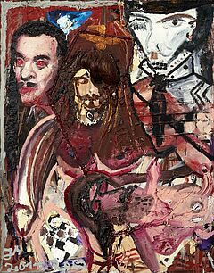 Jonathan Meese - YSLs Vorgeburt Nannys Baby Yves Saint Laurent, 60323-3, Van Ham Kunstauktionen