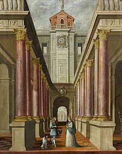 Italienischer Meister - Ideale roemische Palastarchitektur, 59201-4, Van Ham Kunstauktionen