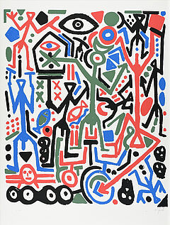 AR Penck Ralf Winkler - Ohne Titel, 64107-11, Van Ham Kunstauktionen