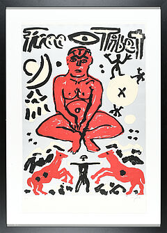 AR Penck Ralf Winkler - Ohne Titel, 64107-10, Van Ham Kunstauktionen
