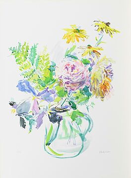 Oskar Kokoschka - Sommerblumen im Glaskrug, 62733-49, Van Ham Kunstauktionen