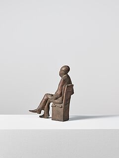 Waldemar Otto - Sitzender Mann ohne Gesicht, 80100-139000, Van Ham Kunstauktionen