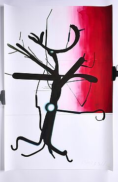 Albert Oehlen - Baum, 75826-3, Van Ham Kunstauktionen