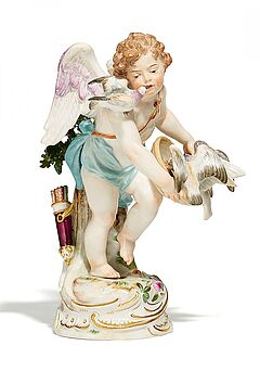Meissen - Amor Tauben fuetternd, 60922-12, Van Ham Kunstauktionen