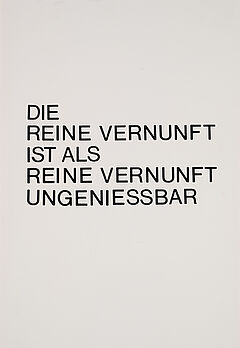 Anna  Bernhard Blume - Die reine Vernunft, 80547-8, Van Ham Kunstauktionen