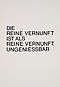Anna  Bernhard Blume - Die reine Vernunft, 80547-8, Van Ham Kunstauktionen