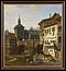 Christian Johannes Wilberg - Blick auf das Rathaus in Bamberg mit Blick ueber die Pegnitz, 66272-2, Van Ham Kunstauktionen