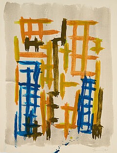 Guenther Foerg - Gitterbild, 77193-11, Van Ham Kunstauktionen
