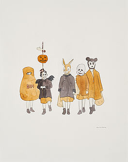 Marcel Dzama - Halloween kinds drawing for Dylan video, 69293-1, Van Ham Kunstauktionen