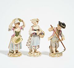 Meissen - Gaertnerin Gaertner und Marketenderin, 73538-2, Van Ham Kunstauktionen