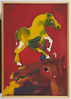 Lambert Maria Wintersberger - Ohne Titel Pferd mit Fohlen, 70015-2, Van Ham Kunstauktionen