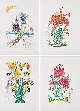Salvador Dali - Surrealistic Flowers, 73172-1, Van Ham Kunstauktionen