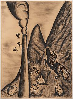 Enzo Cucchi - Die Seelen der Toten gehen zu Pferde, 82000-129, Van Ham Kunstauktionen