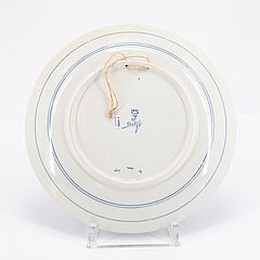 Frankreich und Delft - Gruppe von 15 Tellern Platten und Schalen, 75971-7, Van Ham Kunstauktionen