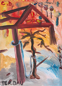 Joerg Immendorff - Teilbau Cafe Deutschland, 76000-124, Van Ham Kunstauktionen