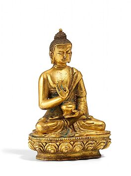 Sitzender Buddha Shakyamuni, 64157-2, Van Ham Kunstauktionen