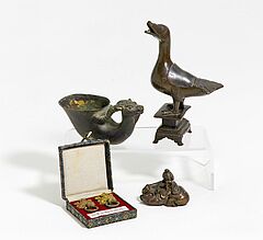 Vier kleine Bronzen, 64493-11, Van Ham Kunstauktionen
