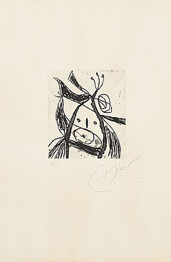 Joan Miro - Aus Les Saltimbanques, 67026-7, Van Ham Kunstauktionen