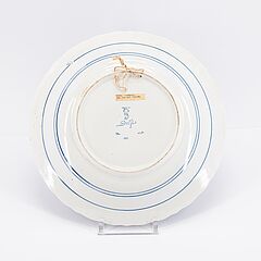 Frankreich und Delft - Gruppe von 15 Tellern Platten und Schalen, 75971-7, Van Ham Kunstauktionen