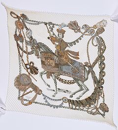 Hermes - Plissiertes Carre, 69664-178, Van Ham Kunstauktionen