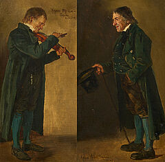 Ludwig Knaus - Zwei Figurenstudien, 76466-5, Van Ham Kunstauktionen