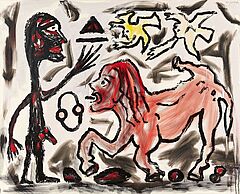 AR Penck - Willst du oder willst Du nicht, 77145-2, Van Ham Kunstauktionen