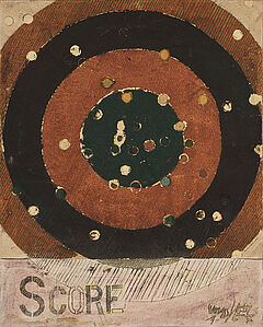 Georges Noel Georges-Noel Bedard - Score No 1 Score ocre avec impacts, 75597-5, Van Ham Kunstauktionen