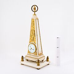 Joseph Leonard Roque - Pendule Obelisk Louis XVI, 81546-16, Van Ham Kunstauktionen