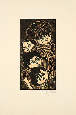 Otto Pankok - Lauschende Kinder, 81284-1, Van Ham Kunstauktionen