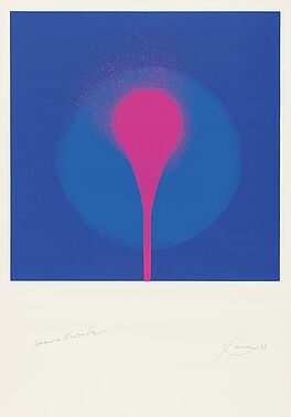 Otto Piene - Teleblau, 60160-15, Van Ham Kunstauktionen