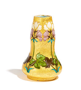 Jean Paul Milet - Kleine Vase mit Blumendekor, 76257-28, Van Ham Kunstauktionen