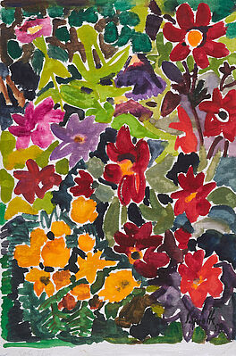 Siegward Sprotte - Ohne Titel Blumen, 69877-3, Van Ham Kunstauktionen