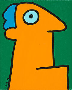 Thierry Noir - Le soleil ou moi Qui est le plus fort On veras bien demain soir, 81520-2, Van Ham Kunstauktionen