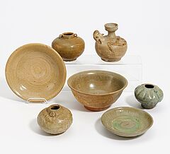 Vier Gefaesse und drei Schalen, 62042-4, Van Ham Kunstauktionen