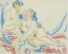 Ernst Ludwig Kirchner - Zwei weibliche Akte, 68002-18, Van Ham Kunstauktionen