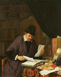 Adriaen von Ostade - Der Rechtsgelehrte am Schreibtisch, 81233-6, Van Ham Kunstauktionen