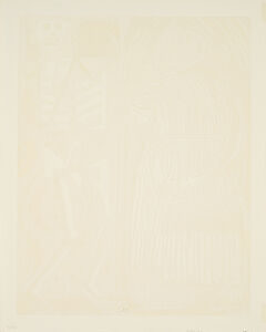 HAP Grieshaber - Der Chorherr Aus Totentanz von Basel, 77998-41, Van Ham Kunstauktionen