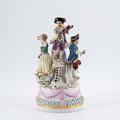 Meissen - Grosse Gruppe Gaertnerkinder, 76288-3, Van Ham Kunstauktionen